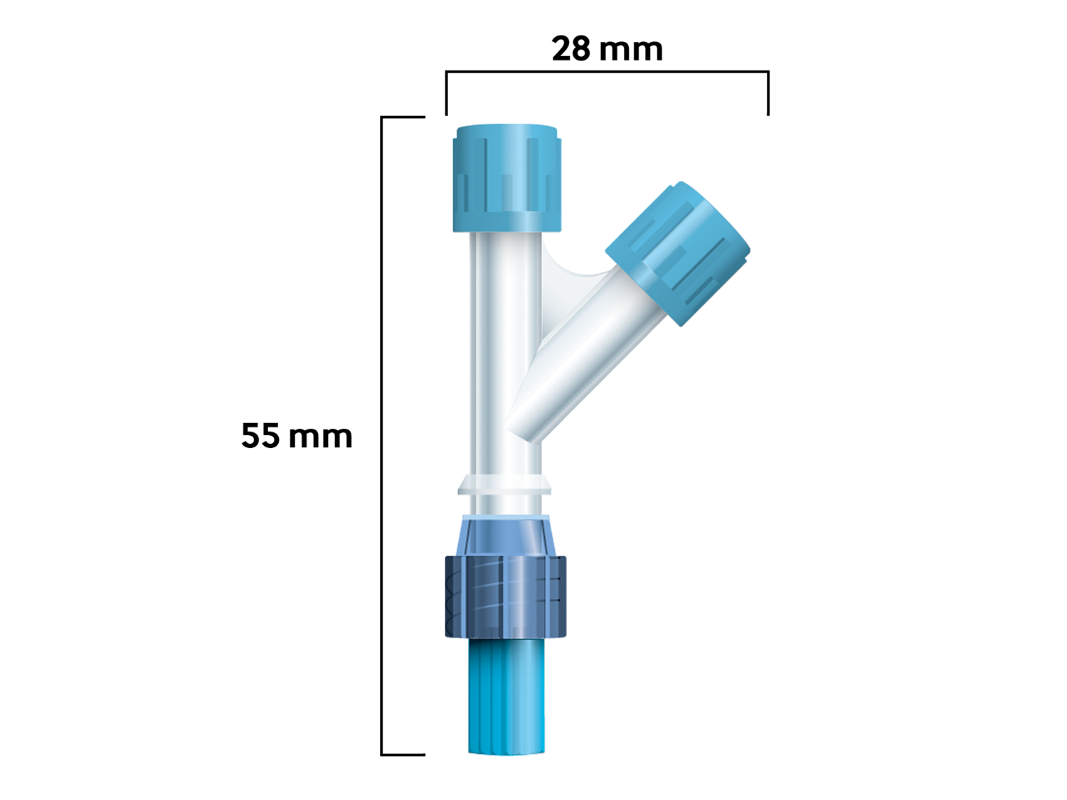 Illustration of Y-Connector